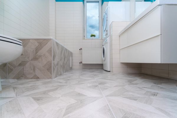 Bathroom Floor Remodeling in Hopkins