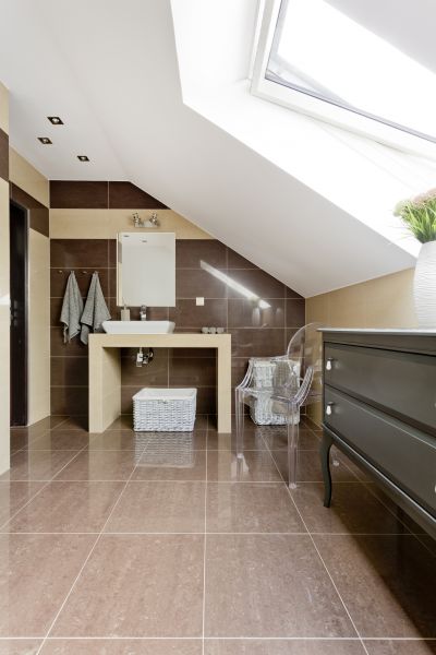 Attic Bathroom Installation in Hopkins